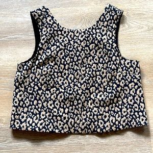NWT Anthropologie (Maeve) Button Back Top
